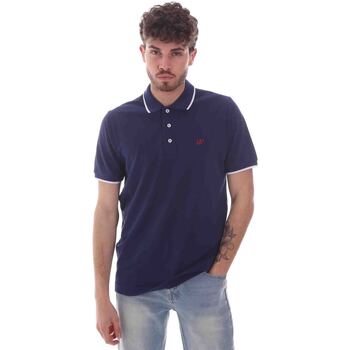 Oblačila Moški Majice & Polo majice Key Up 2Q711 0001 Modra