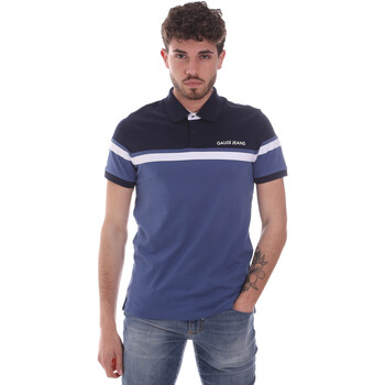 Oblačila Moški Majice & Polo majice Gaudi 111GU64104 Modra