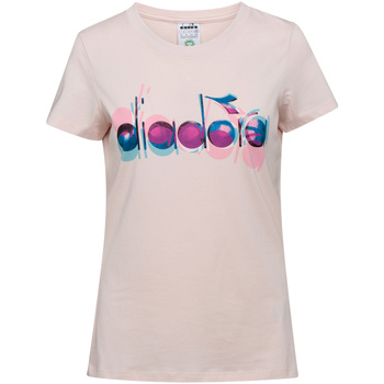 Oblačila Ženske Majice s kratkimi rokavi Diadora 502176088 