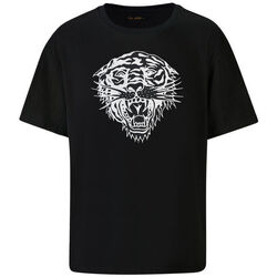 Oblačila Moški Majice s kratkimi rokavi Ed Hardy Tiger-glow t-shirt black Črna