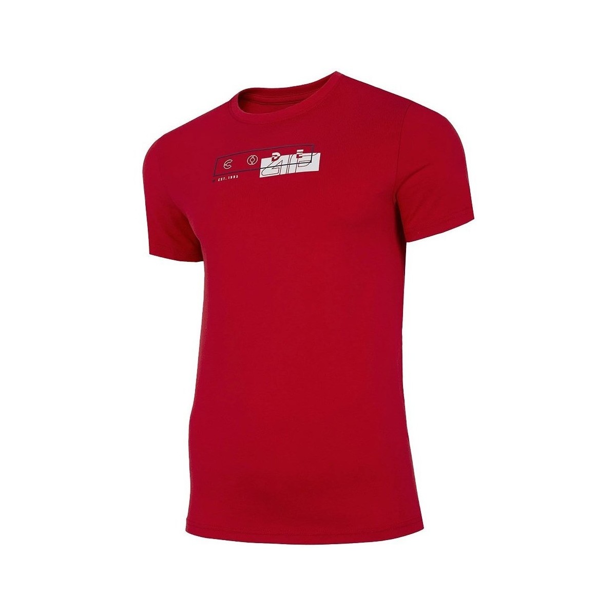 Oblačila Moški Majice s kratkimi rokavi 4F TSM021 Rdeča