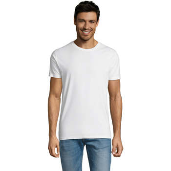 Oblačila Moški Majice s kratkimi rokavi Sols Martin camiseta de hombre Bela