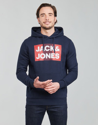 Oblačila Moški Puloverji Jack & Jones JJECORP Modra