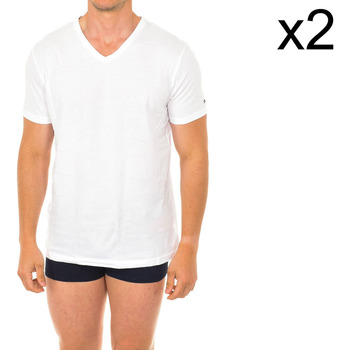 Spodnje perilo Moški Spodnje majice Tommy Hilfiger UM0UM01029-100 Bela