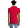 Oblačila Moški Majice s kratkimi rokavi Sols Camiserta de hombre de cuello redondo Rdeča