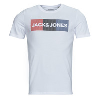 Oblačila Moški Majice s kratkimi rokavi Jack & Jones  Bela