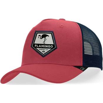 Tekstilni dodatki Kape s šiltom Hanukeii Flamingo Rdeča