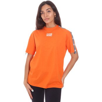 Oblačila Ženske Majice s kratkimi rokavi Colmar 4103 6SH Oranžna