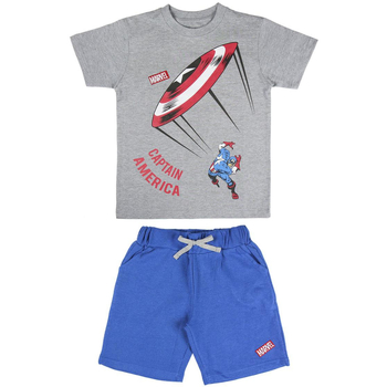 Oblačila Dečki Pižame & Spalne srajce Capitan America 2200004953 Siva