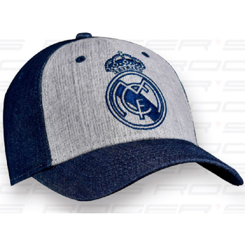 Tekstilni dodatki Kape s šiltom Real Madrid RM3GO8 BLUE DENIM ADULT Azul