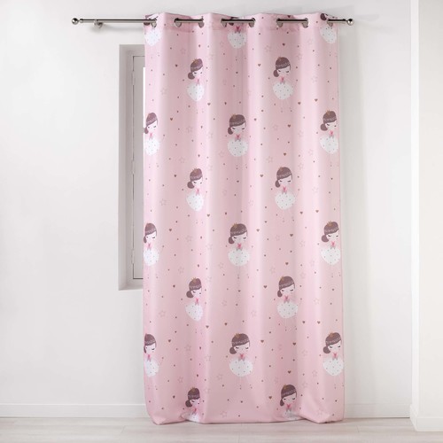 Dom Otroci Zavese / žaluzije Douceur d intérieur PETITE PRINCESSE Rožnata