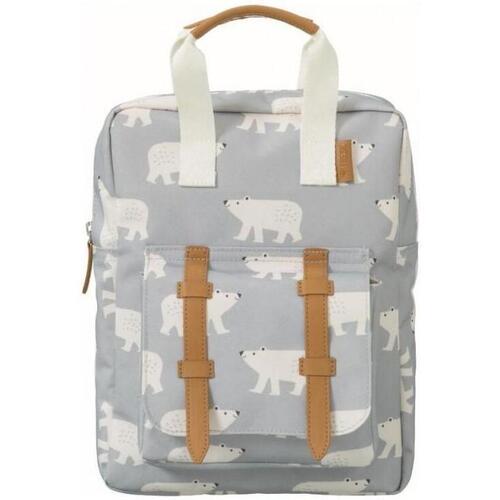 Torbice Otroci Nahrbtniki Fresk Polar Bear Mini Backpack - Grey Siva