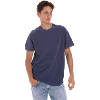 Oblačila Moški Majice s kratkimi rokavi Museum MS21BEUTC08MO938 Modra