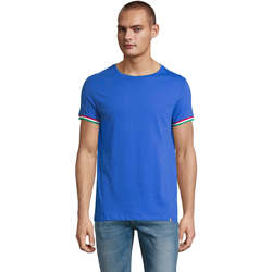 Oblačila Moški Majice s kratkimi rokavi Sols CAMISETA MANGA CORTA RAINBOW Azul
