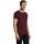 Oblačila Moški Majice s kratkimi rokavi Sols REGENT FIT CAMISETA MANGA CORTA  AJUSTADA HOMBRE DE ALGODÓN Bordo