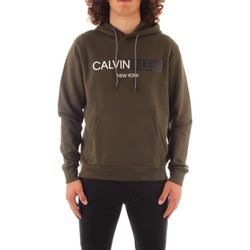 Oblačila Moški Puloverji Calvin Klein Jeans K10K107168 Zelena