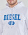 Oblačila Moški Puloverji Diesel S-GINN-HOOD-K25 Bela