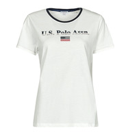 Oblačila Ženske Majice s kratkimi rokavi U.S Polo Assn. LETY 51520 CPFD Bela