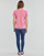Oblačila Ženske Majice s kratkimi rokavi Replay W3318C Rožnata
