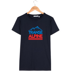 Oblačila Moški Majice s kratkimi rokavi French Disorder T-shirt  Alpine Modra