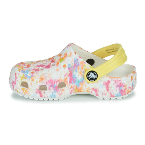 Crocs CLASSIC CLOG  creative dye Bela / Večbarvna            