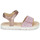 Čevlji  Deklice Sandali & Odprti čevlji Geox J SANDAL HAITI GIRL Bela / Roza