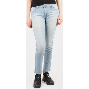 Oblačila Ženske Jeans skinny Wrangler Hailey Sunfaded used W22TA322G Modra