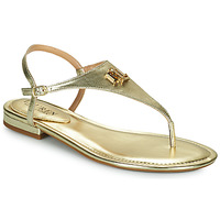 Čevlji  Ženske Sandali & Odprti čevlji Lauren Ralph Lauren ELLINGTON SANDALS CASUAL Pozlačena