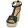 Čevlji  Ženske Sandali & Odprti čevlji Lauren Ralph Lauren HALE ESPADRILLES CASUAL Črna
