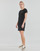 Oblačila Ženske Kratke obleke Emporio Armani EA7 NYCREZ Črna / Pozlačena