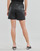 Oblačila Ženske Kratke hlače & Bermuda Karl Lagerfeld PERFORATED FAUX LEATHER SHORTS Črna