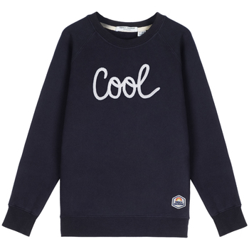 Oblačila Dečki Puloverji French Disorder Sweatshirt enfant  Cool Modra