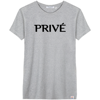 Oblačila Ženske Majice z dolgimi rokavi French Disorder T-shirt femme  Prive Siva