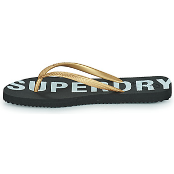 Superdry Code Essential Flip Flop Pozlačena