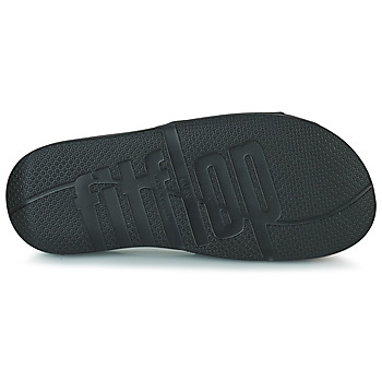 FitFlop Iqushion Pool Slide Tonal Rubber Črna