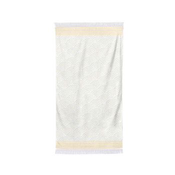 Dom Kopalniške brisače in rokavice za umivanje Maison Jean-Vier Artea Rumena / Zlat