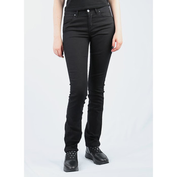Oblačila Ženske Jeans skinny Wrangler Caitlin Slim Leg W24CBI33L Črna