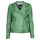 Oblačila Ženske Usnjene jakne & Sintetične jakne Oakwood LISA 6 Zelena
