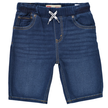 Oblačila Dečki Kratke hlače & Bermuda Levi's SKINNY FIT PULL ON SHORT Modra