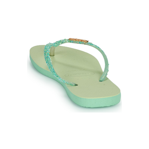 Havaianas SLIM GLITTER FLOURISH Zelena