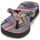 Čevlji  Deklice Japonke Havaianas KIDS SLIM GLITTER TRENDY Rožnata / Črna / Vijolična