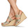 Čevlji  Ženske Sandali & Odprti čevlji Tommy Hilfiger Tommy Webbing High Wedge Sandal Kaki
