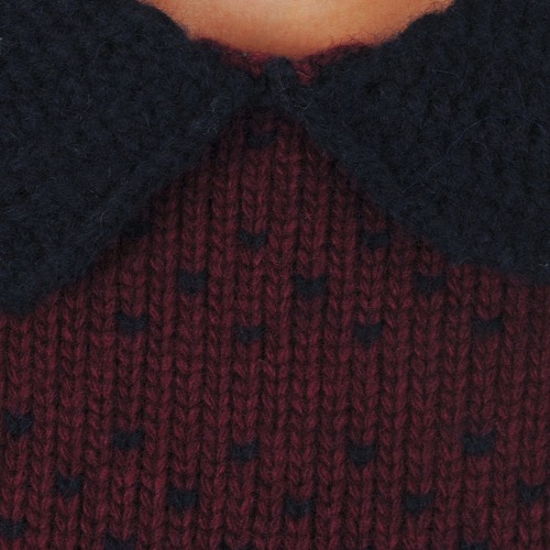 Manoush TOP CROCHET CUR Bordo
