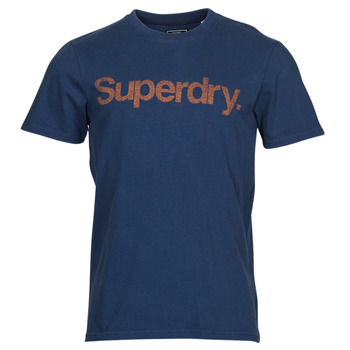 Oblačila Moški Majice s kratkimi rokavi Superdry VINTAGE CL CLASSIC TEE Pilot / Modra