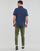 Oblačila Moški Polo majice kratki rokavi Polo Ralph Lauren K221SC07 Modra