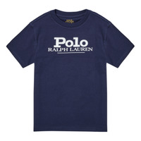 Oblačila Dečki Majice s kratkimi rokavi Polo Ralph Lauren SOIMINE Modra