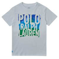Oblačila Dečki Majice s kratkimi rokavi Polo Ralph Lauren GOMMA Bela