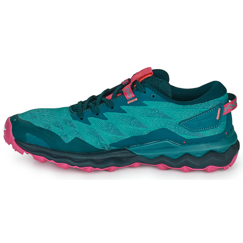 Mizuno WAVE DAICHI 7 Zielona / Rožnata