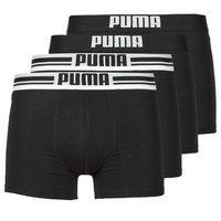 Spodnje perilo Moški Boksarice Puma Puma Placed Logo X4 Črna