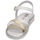 Čevlji  Deklice Sandali & Odprti čevlji Citrouille et Compagnie IZOEGL Bela / Pozlačena